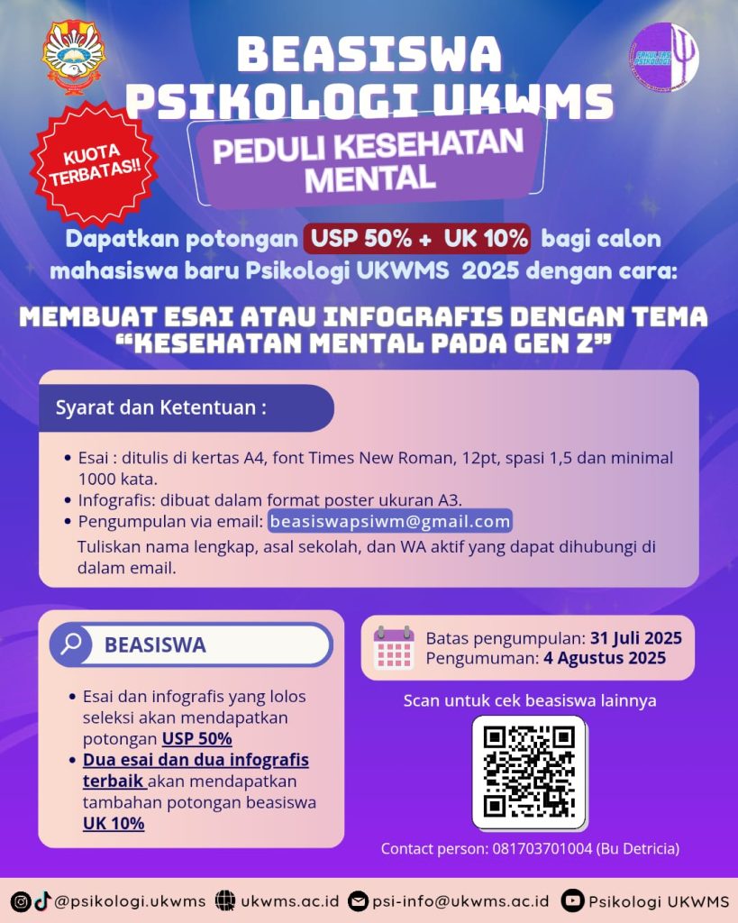 Beasiswa Kuliah Sarjana Psikologi: Detail Persyaratan